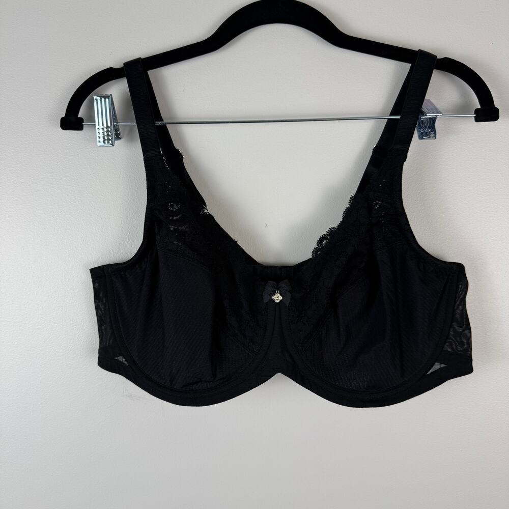 Breezies underwire bra 42C black